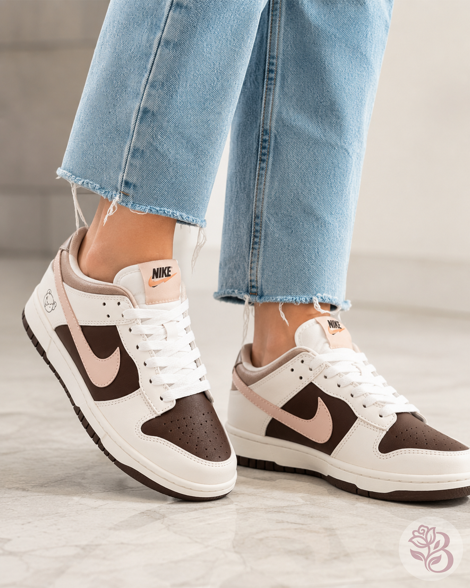 Nike Dunk ositos Blanco Marron