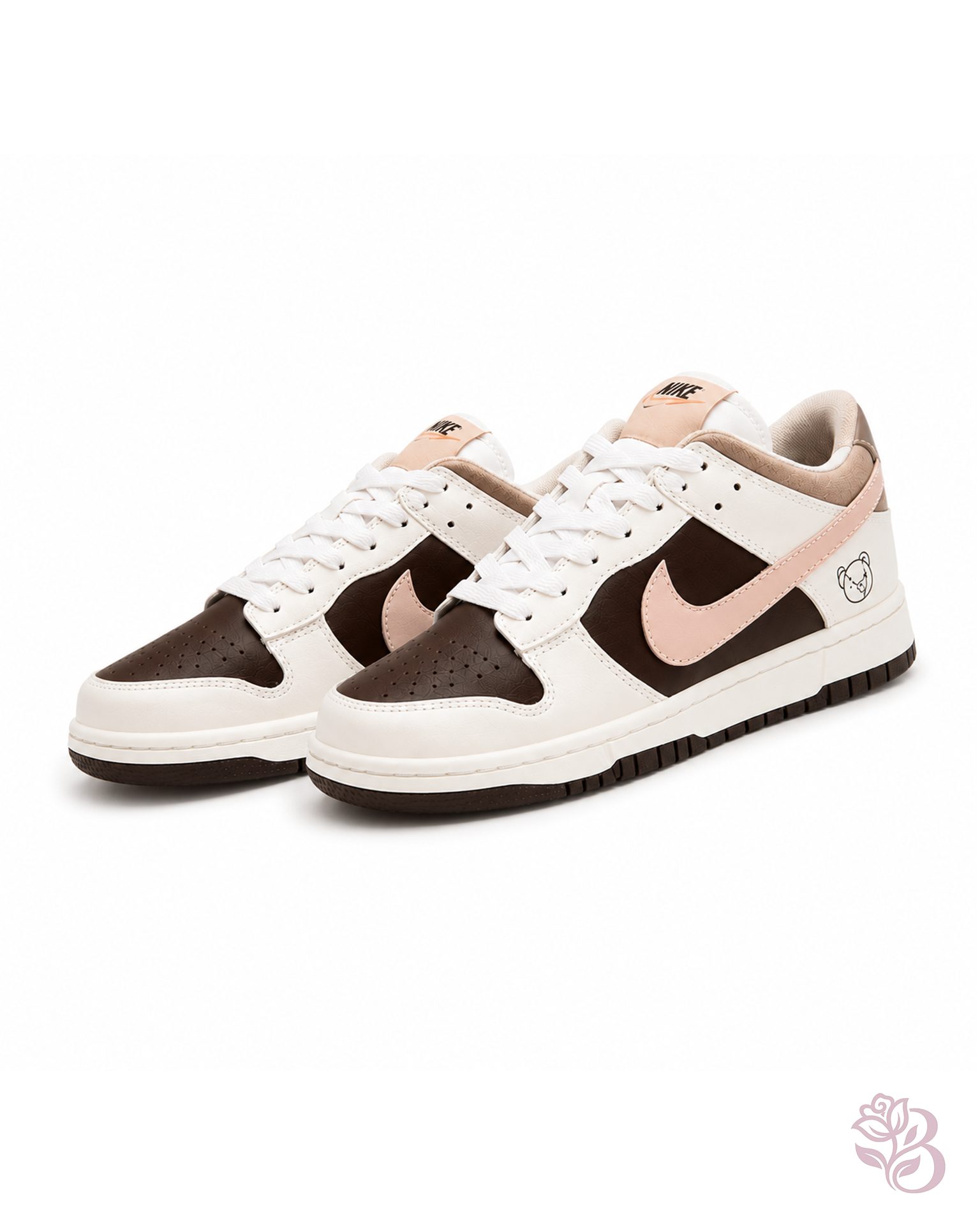 Nike Dunk ositos Blanco Marron