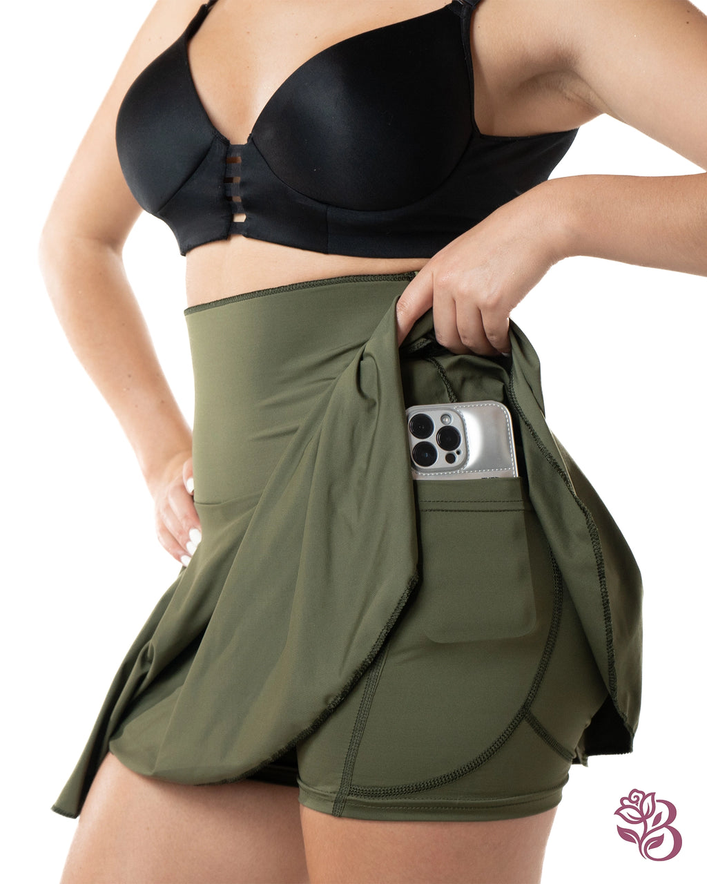 Falda Short Control de Abdomen