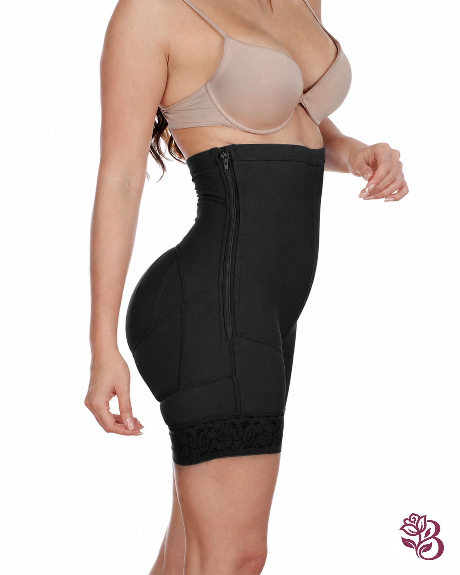 Panty Levanta Cola Cremallera Lateral