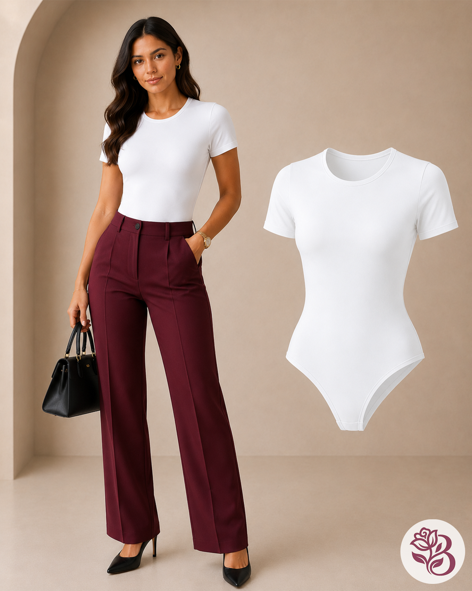 Body Manga Corta Poly Lycra Premium